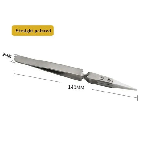 Ceramic Anti-Static Tweezers for Precision Soldering and Electronics Handling,KT-AA19