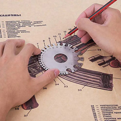 Stainless Steel Wire Gauge, HH-GR04