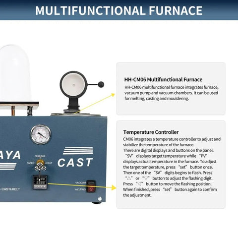Casting Machine & Melt Machine 2L,HH-CM06