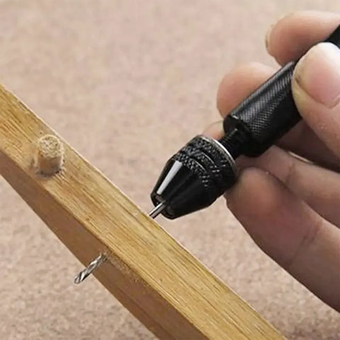 10-Piece Mini Twist Drill Bit Set for Precision Drilling in Wood, Plastic, and Craft Projects,HH-AA25