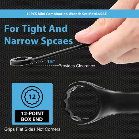 Portable Combination Wrench Kit-5