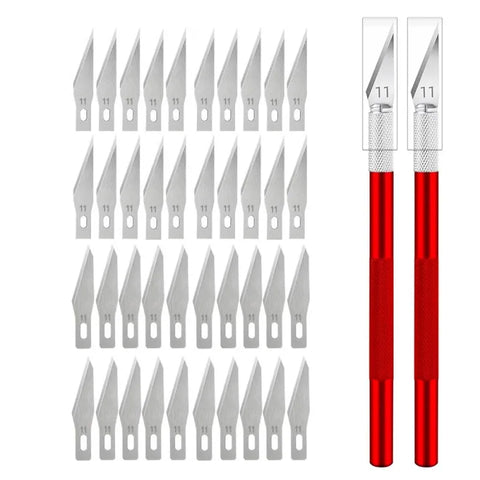 Non-slip Engraving Knife Set with 40 Blades for Pcb Repair and Mobile Production, HH-SG11