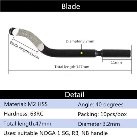 Deburring Knife for Clean Edges-5