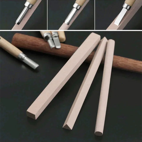 12-Piece Wood Carving Chisel and Knife Set for DIY Projects, Precision Wood Cutting, and Detailed Hand Gouging,HH-AA81