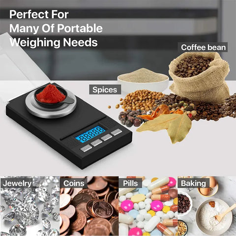 Pocket Size Precision Gram Scale, HH-SC01