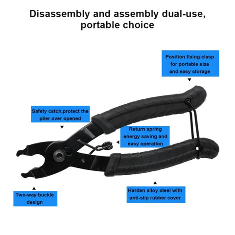 Bicycle chain locking clamps-6