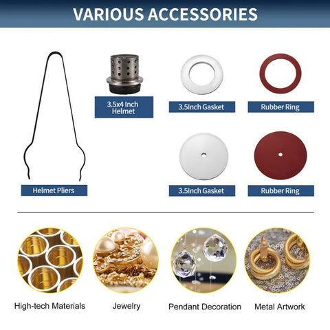 Medium Vacuum Investing & Casting Machine 4L, HH-CM03