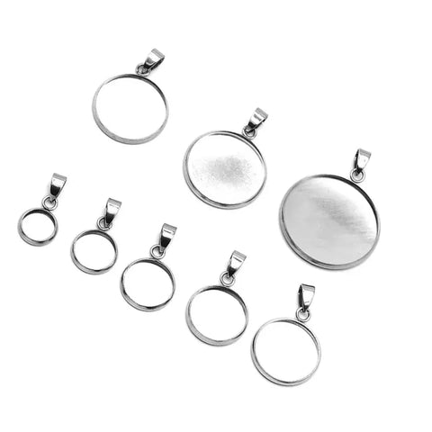Stainless steel decorative charms-5