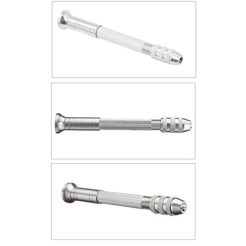 10-Piece Precision Mini Drill Set for Jewelry, Wood, Plastic, and Crafting Projects,KT-AA18