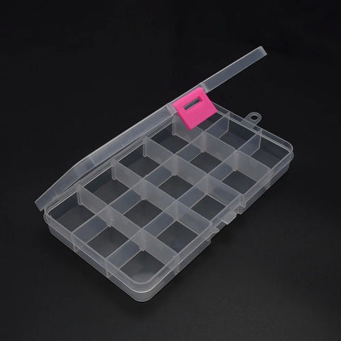 6-28 Compartment Plastic Storage Organizer for Jewelry & Craft Supplies,HH-AA36