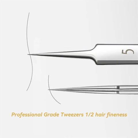 Acne Removal Tool Ultra-Fine Blackhead Tweezers Three-Piece Set, HH-TW13