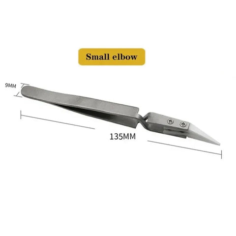 Ceramic Anti-Static Tweezers for Precision Soldering and Electronics Handling,KT-AA19