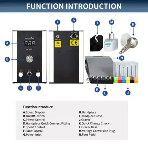 Katway Air-free Jewelry Pneumatic Engraving Machine, HH-AT01