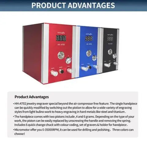 Jewelry Pneumatic Engraving Machine, HH-AT02