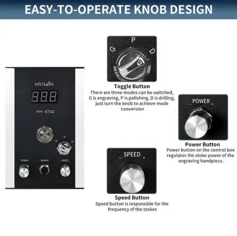 Jewelry Pneumatic Engraving Machine, HH-AT02