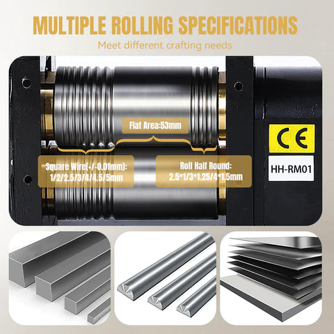 Black Rolling Mill 110MM - Combination,HH-RM01A