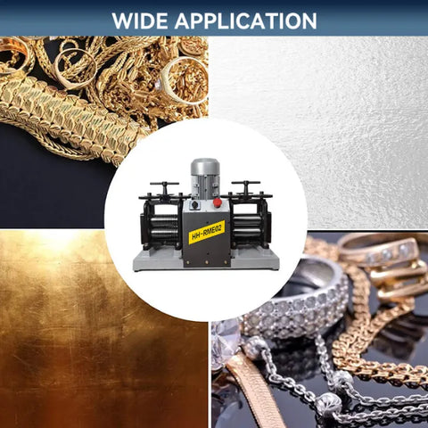 Double Head Electric Rolling Mill 130mm, HH-RME02