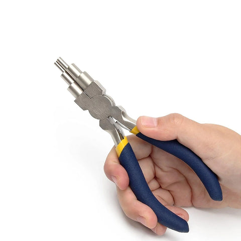 6 In 1 Bail Making Pliers, 6 Step Wire Looping Pliers, HH-JP07