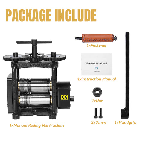 Rolling Mill, 130 mm Rolls-Combination,HH-RM04
