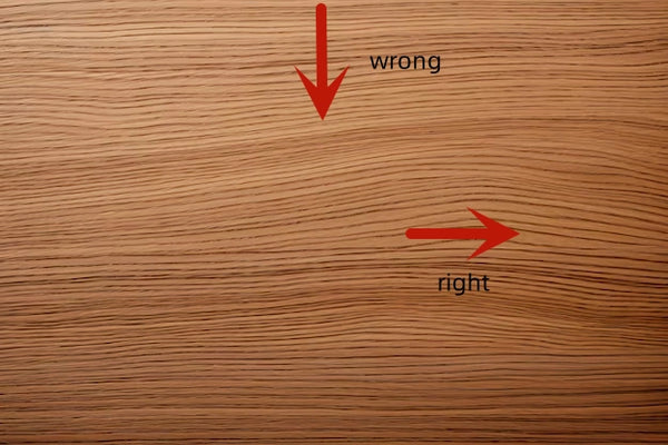 Cut With The Wood Grain