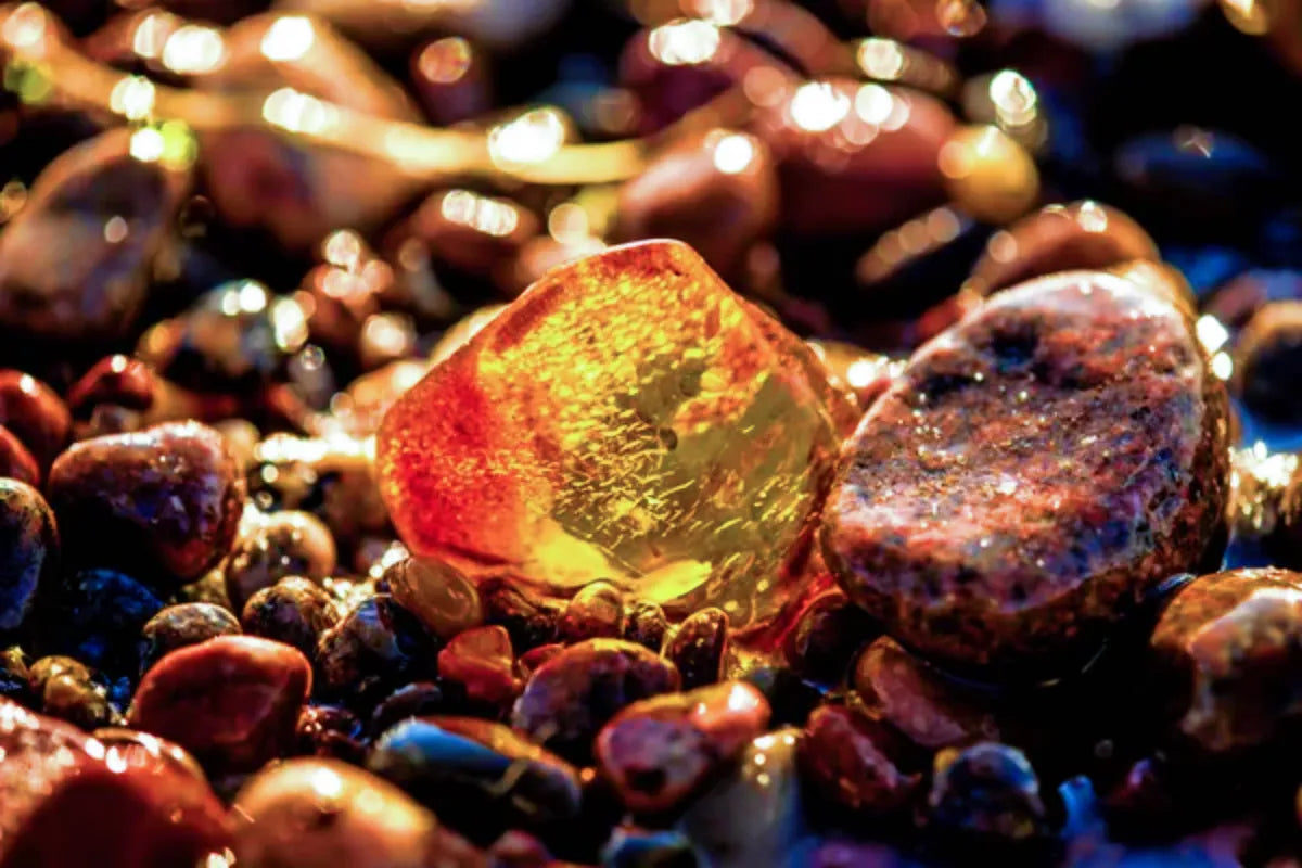 Unique beautiful gemstone